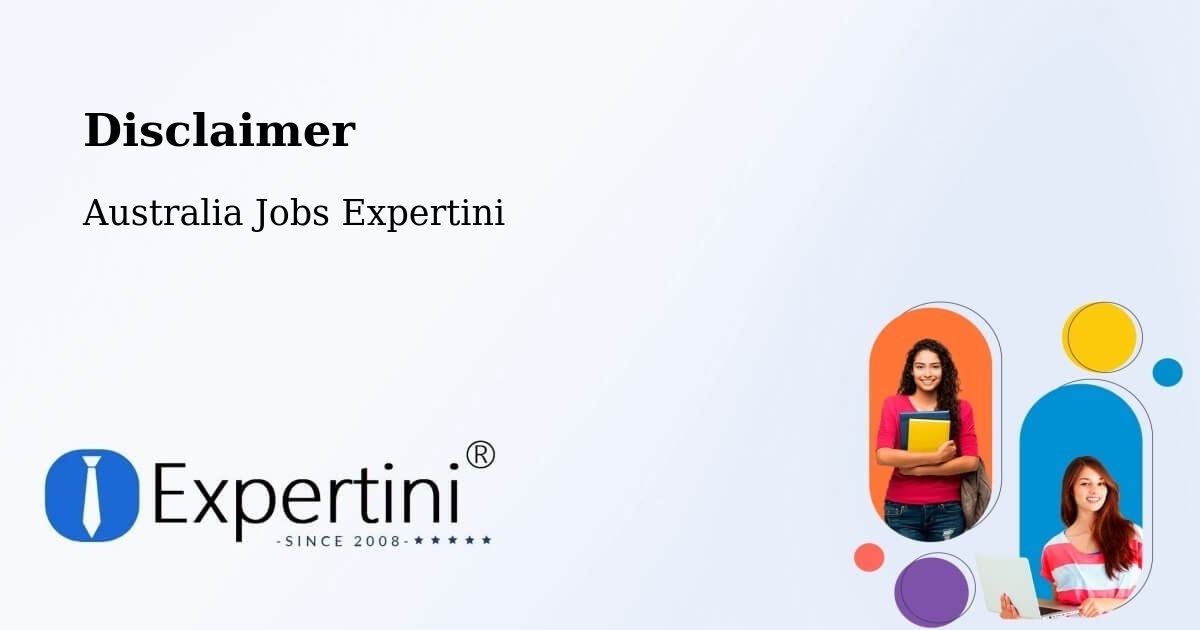 Disclaimer – Jabiru - Australia Jobs Expertini