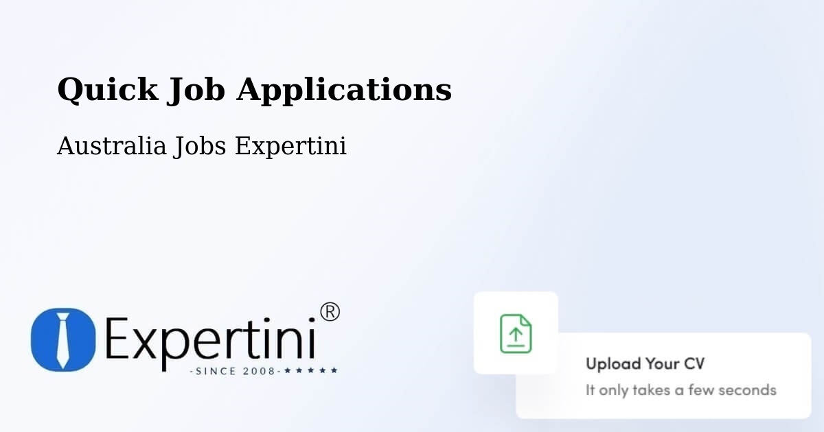 Quick Apply Feature – Jabiru - Australia Jobs Expertini